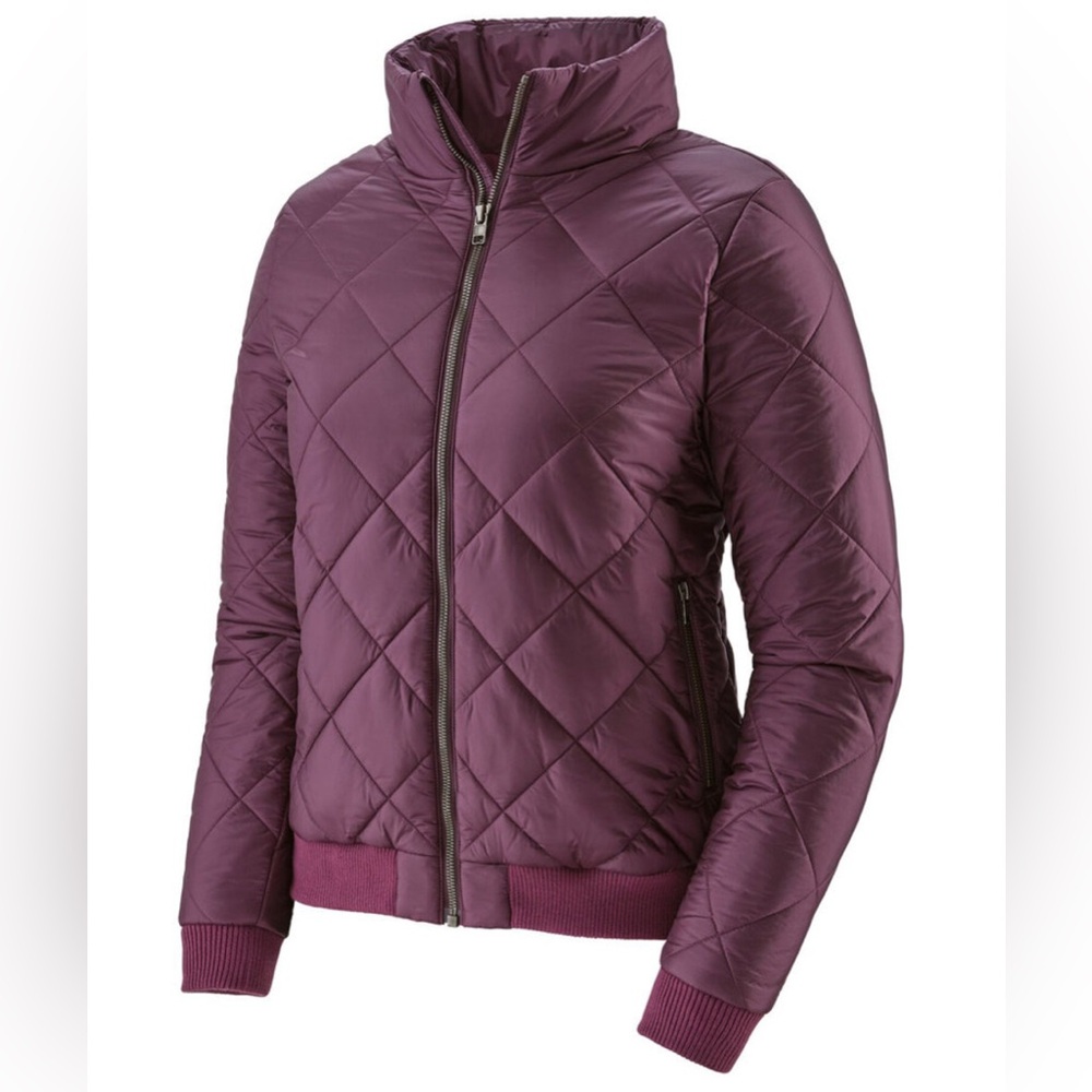 Patagonia Prow Bomber Quilted Jacket in Light Balsamic
